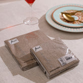 Ambiente Napkin 33x33 CM Elegance Taupe Set of 15